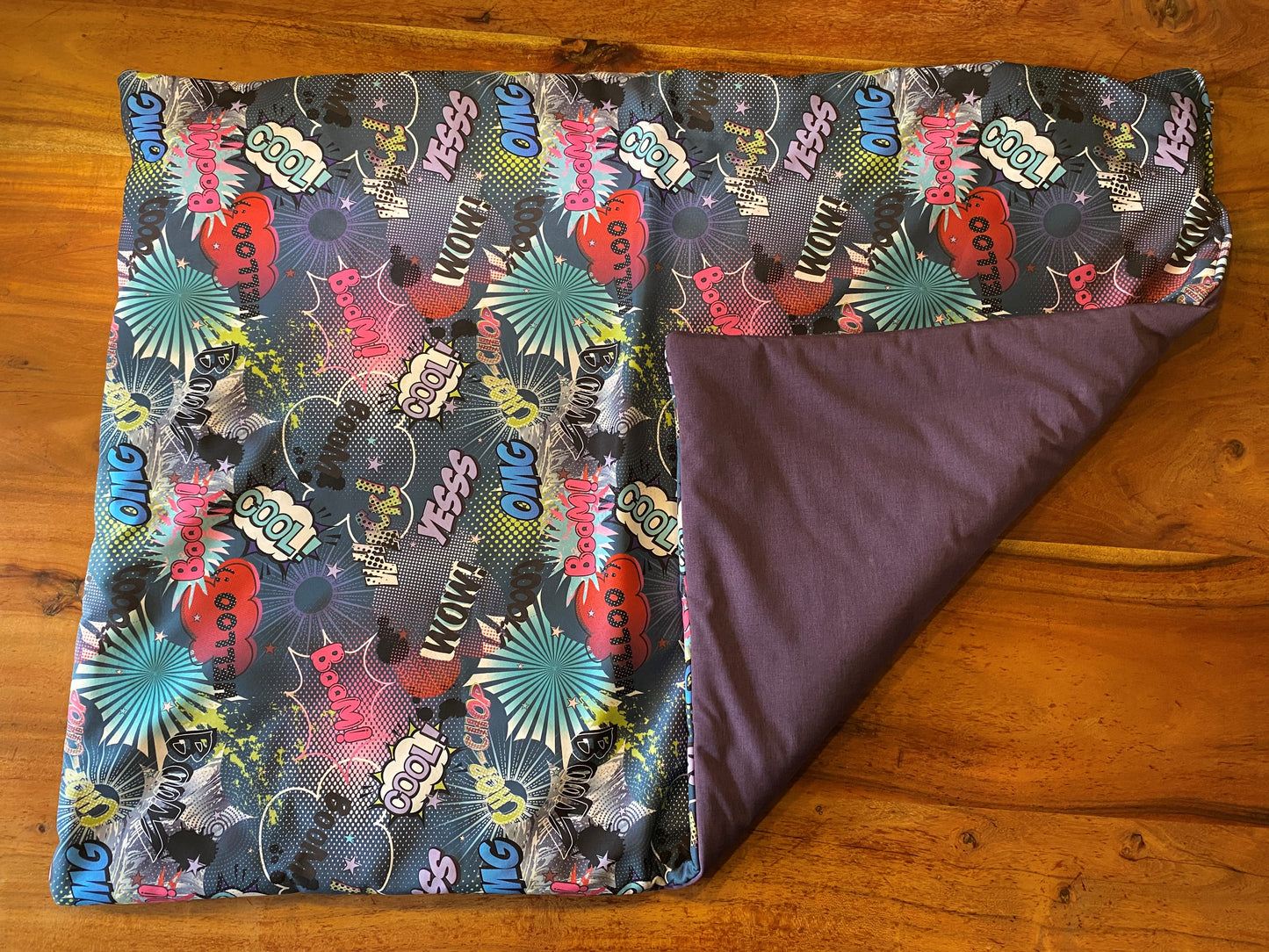 Decke Softshell Comic/Lila