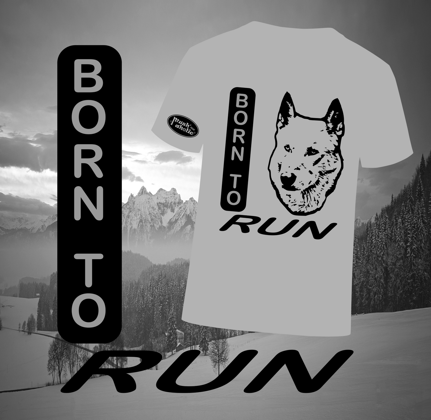 T-Shirt Born to Run